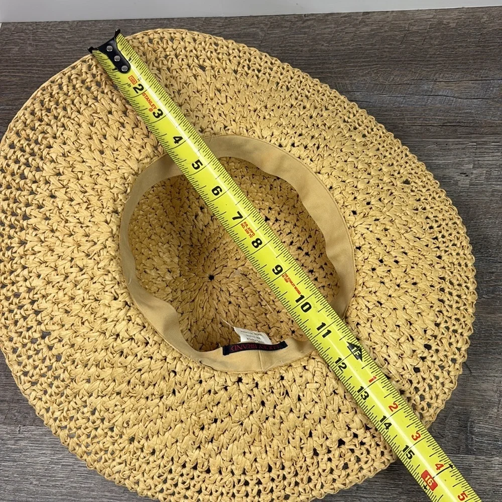 Lucky Brand Cowboy Hat With Turquoise Beads